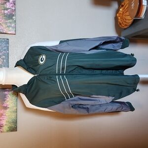 NFL Sports Illustrated Greenbay Packers wind breaker jacket